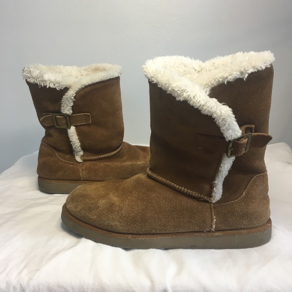 Canyon River Blues Buckle Suede Winter Boots, 7 - Picture 2 of 12
